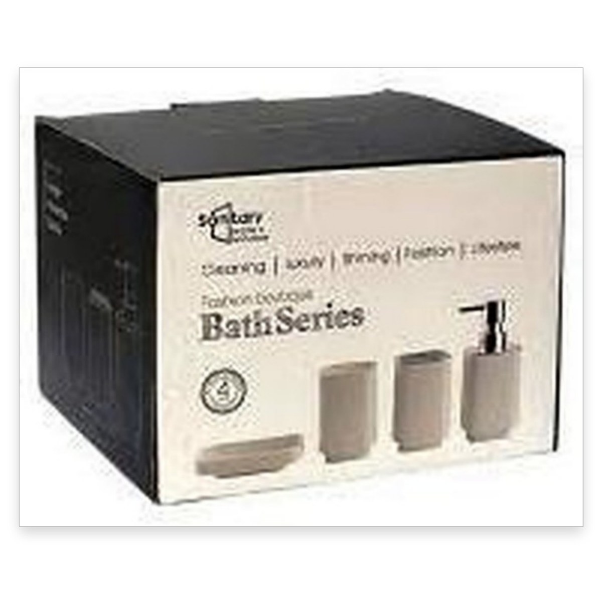 Set de Baño 4 Piezas Bath Series