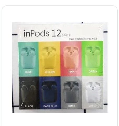 Auricular In Ear inPods 12 F343