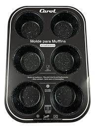 Molde para Muffin x6 26x18cm Antiadh Gris