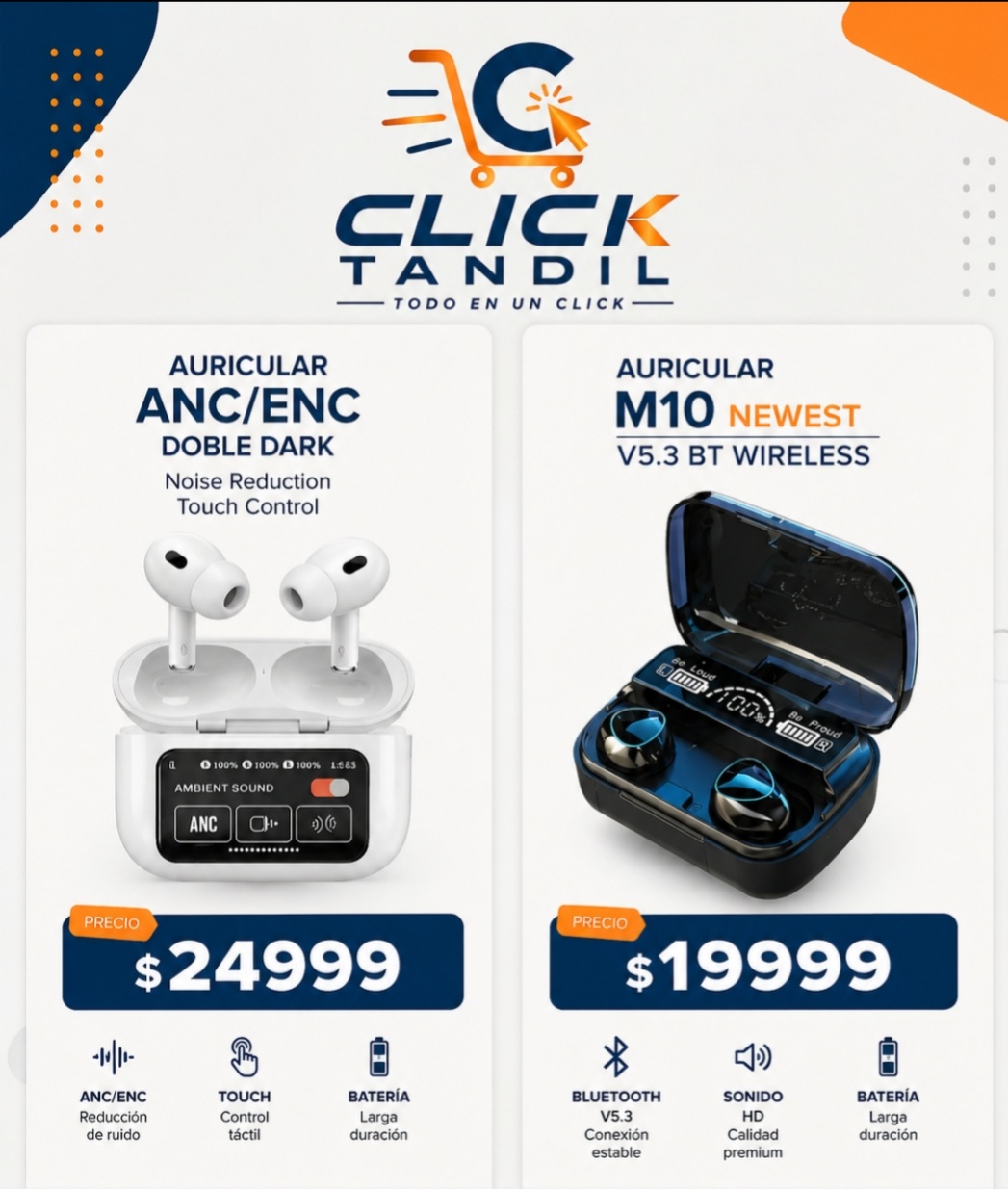 Auricular M10 Newest V5.3 BT