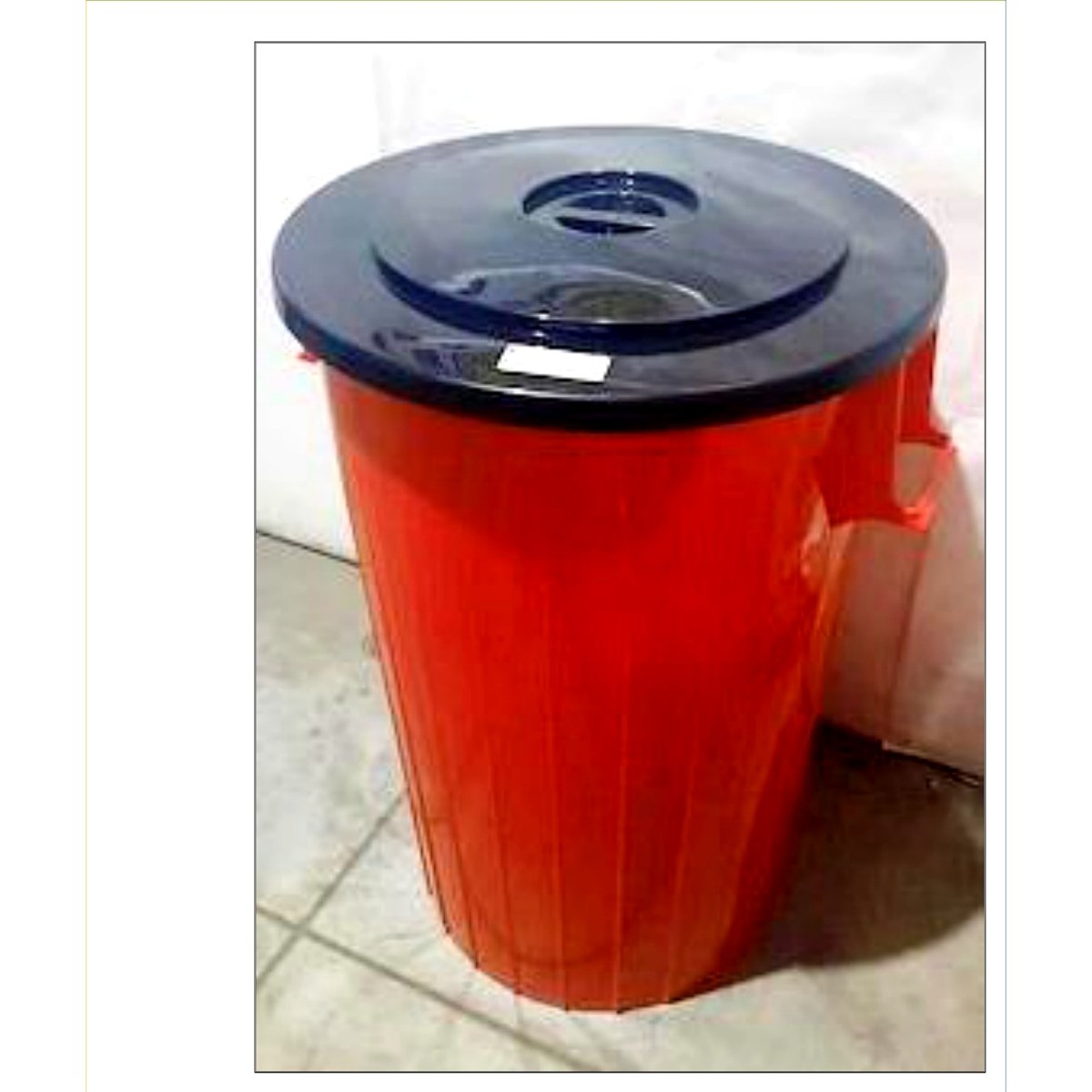 Cesto Residuos 120lts Tapa Plana