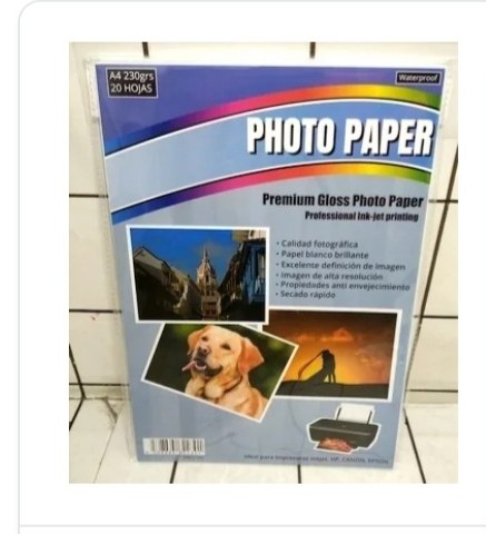 Papel Fotográfico Photo Paper A4 230g x20