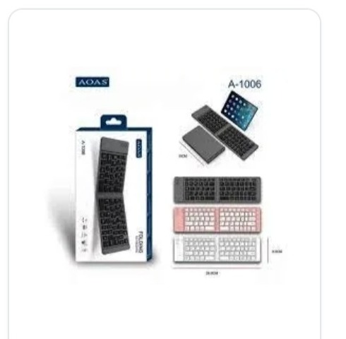 Teclado Inalámbrico WiFi Plegable AOAS A-1006
