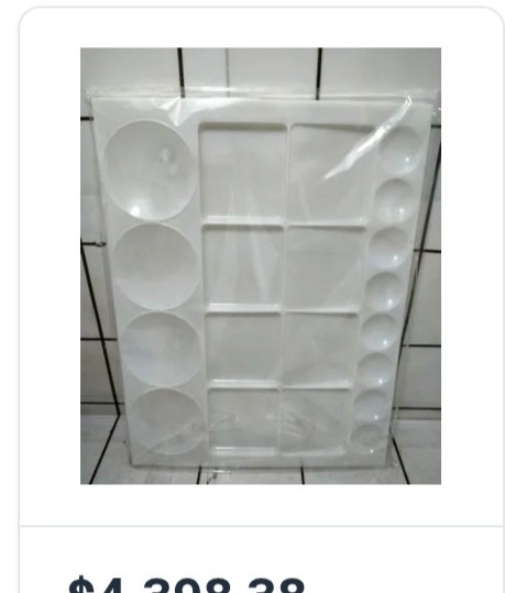 Mezclador Plástico Rectangular 20 Cavidades