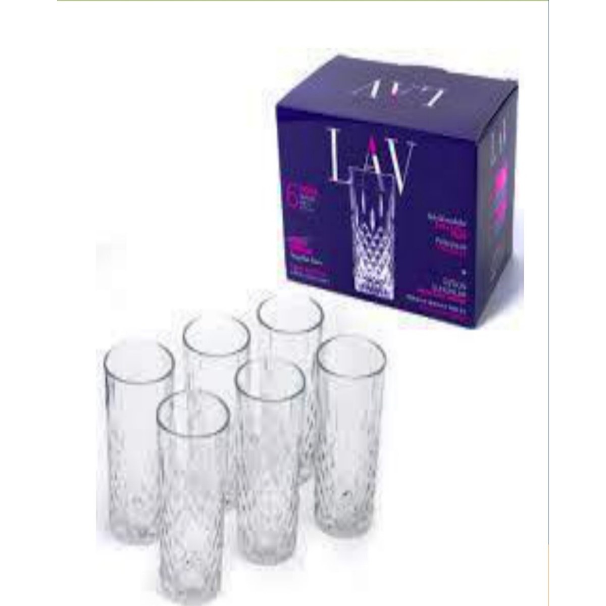 Set x6 Vasos Odin 104cc Licorero