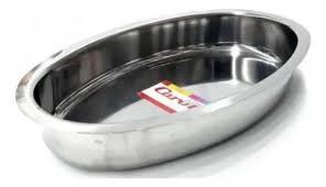 Legumbrera Oval Acero Inox 26.5cm