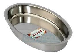 Legumbrera Oval Acero Inox 33cm
