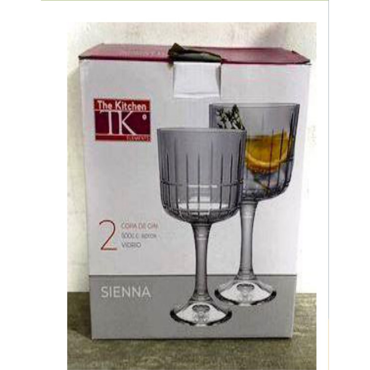 Set x2 Copas Gin Sienna 500cc