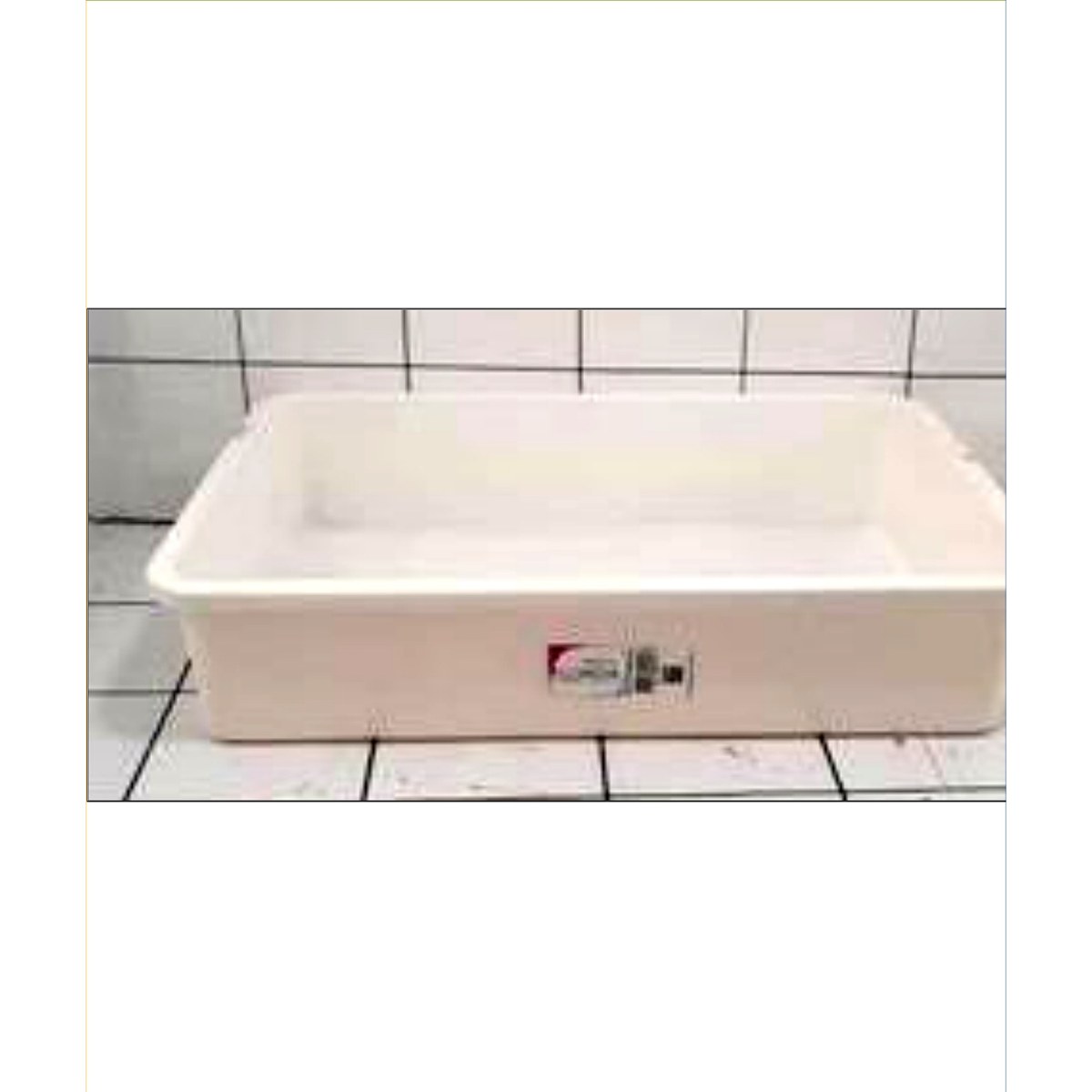Batea Rectangular Multiuso 9.5lts 40x30x10cm