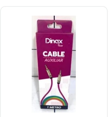 Cable Auxiliar 1mts Multicolor Dinax