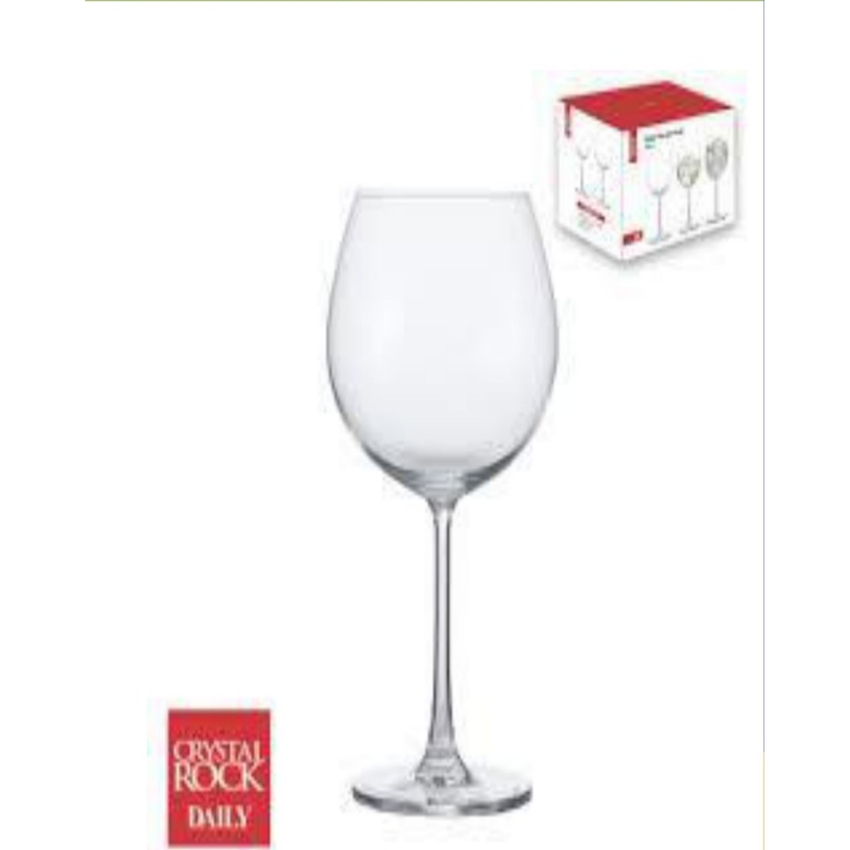 Set x6 Copa de Gin 680ml Crystal Rock