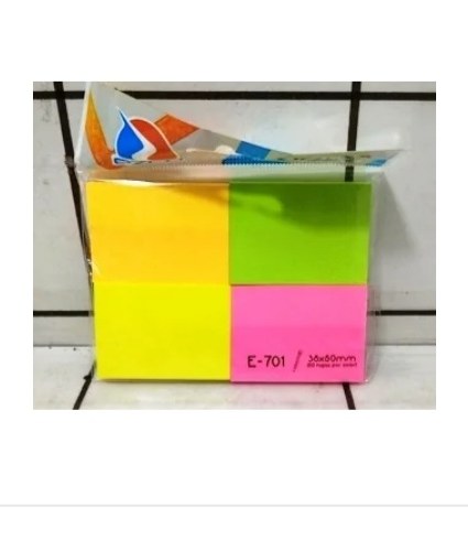 Notas Adh. EZCO Neon 38x50 x4 E-701