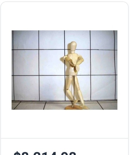 Muñeco Articulado para Estudio 20cm 14420
