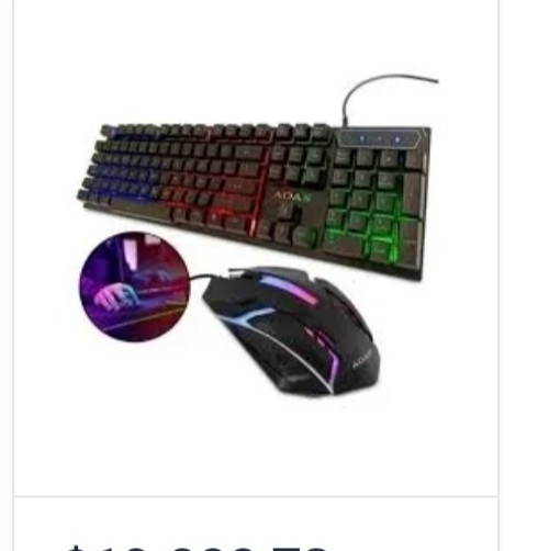 Set Teclado y Mouse Retroiluminado M-300