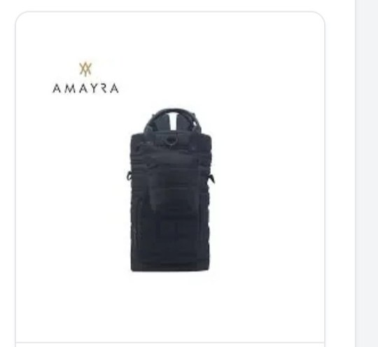 Mochila Matera Amayra Negra
